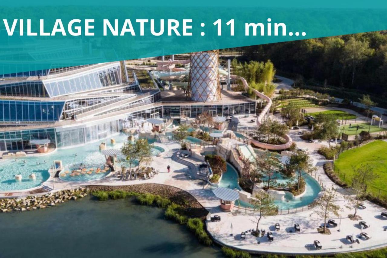 King Size Bed - Free Private Parking - Garden & Terrace - 14Min From Disneyland Ferrières-en-Brie Exteriér fotografie